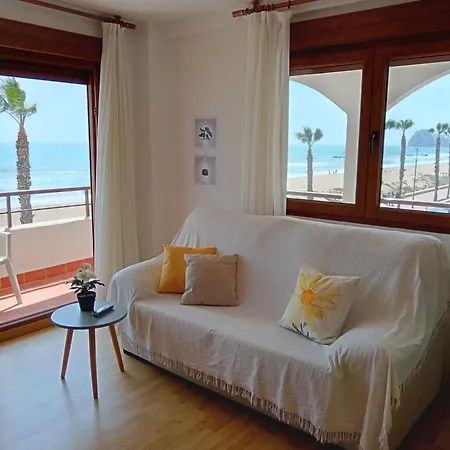Appartamento Primera Linea De Playa, Ada Benedicto Xiii, Aire Acondicionado, Wifi, Parking *